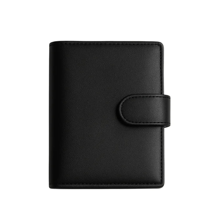 Premium Leather Wallet Trifold megnetic snap Slim and Smart Wallet Easily Adjust In Pocket