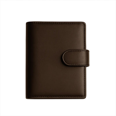 Premium Leather Wallet Trifold megnetic snap Slim and Smart Wallet Easily Adjust In Pocket