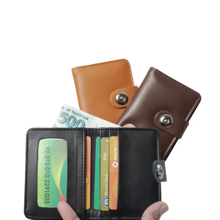 Modenzo Magnetic Button Wallet