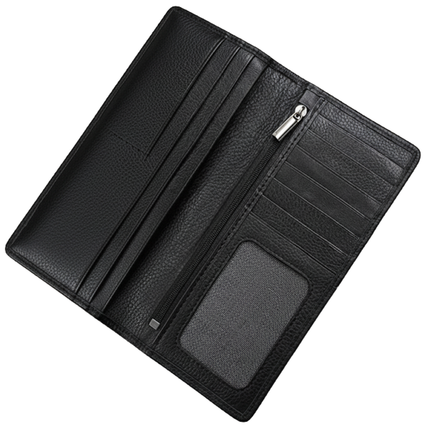 Premium Long Leather wallet Black