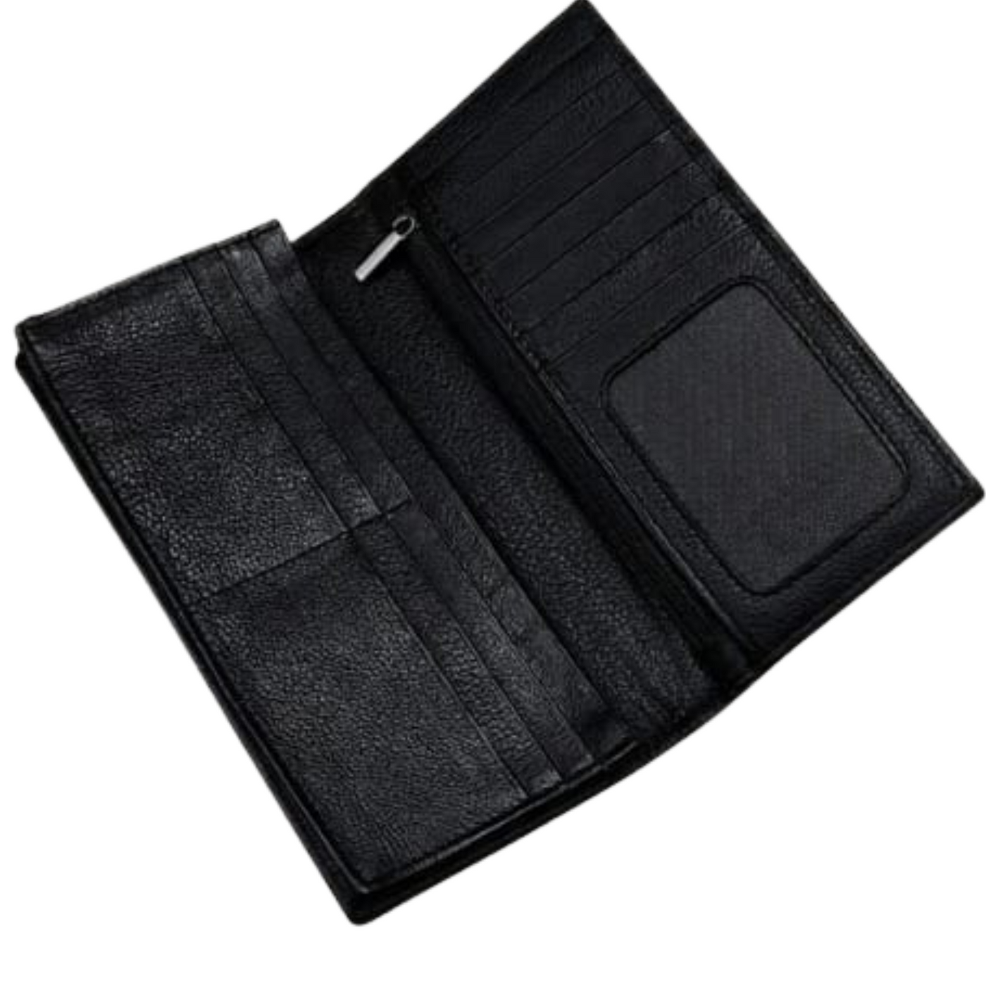 Premium Long Leather wallet Black