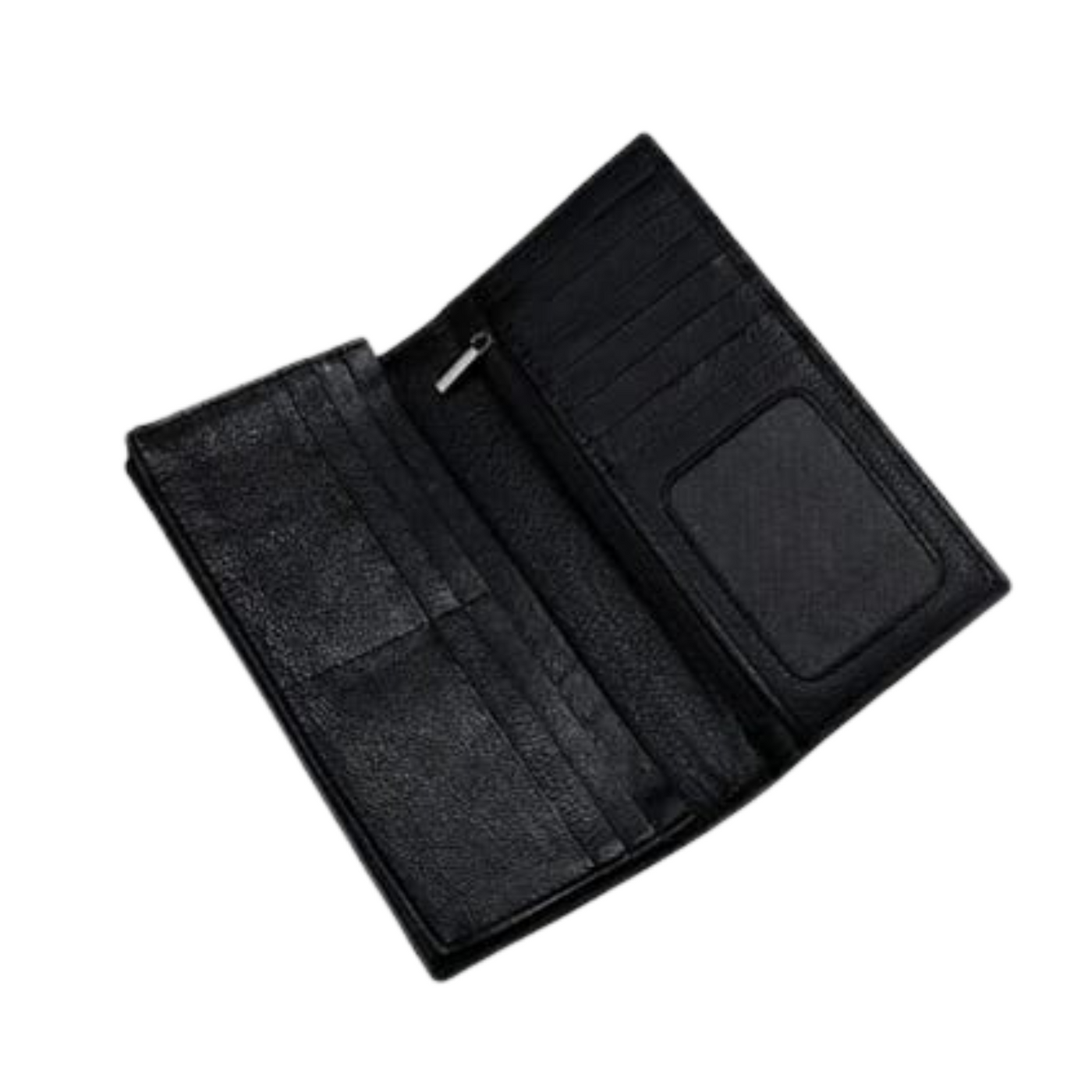 Premium Long Leather wallet Black