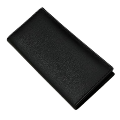 Premium Long Leather wallet Black