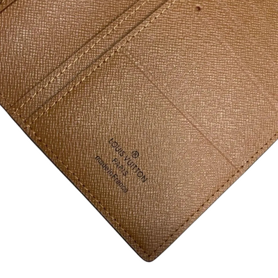 LV Monogram Brown Flower Long Wallet