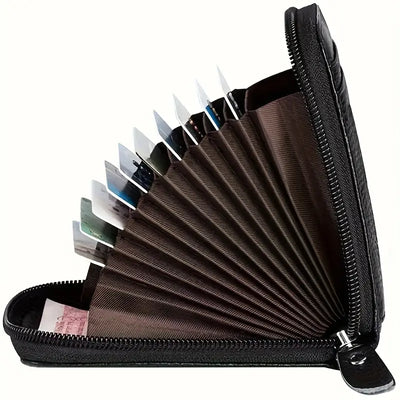 Zipper Wallet with Multiple Card Slots