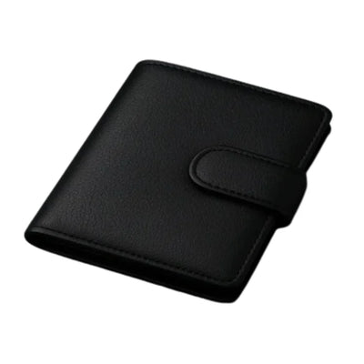 Premium Leather Wallet Trifold megnetic snap Slim and Smart Wallet Easily Adjust In Pocket