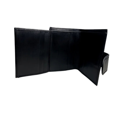 Premium Leather Wallet Trifold megnetic snap Slim and Smart Wallet Easily Adjust In Pocket
