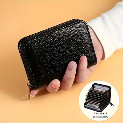 Zipper Wallet with Multiple Card Slots