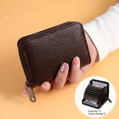 Zipper Wallet with Multiple Card Slots